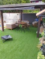 Grama sintética 20mm com 25m²